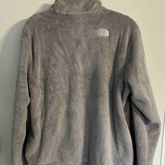 North Face Fuzzy Fleece, Full Zip Womens XL - Picture 4 of 10